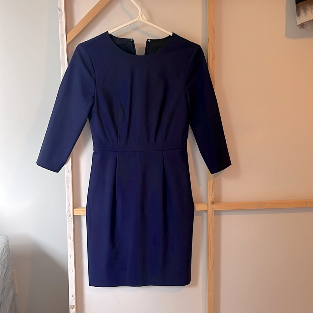 J Crew blue dress